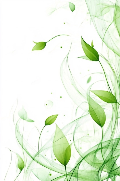 Green abstract background