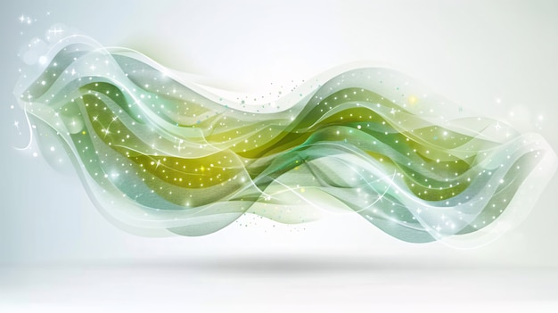 Free photo green abstract background