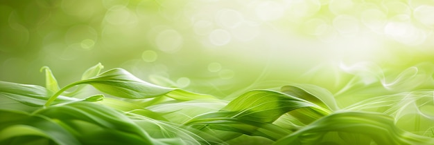 Free photo green abstract background