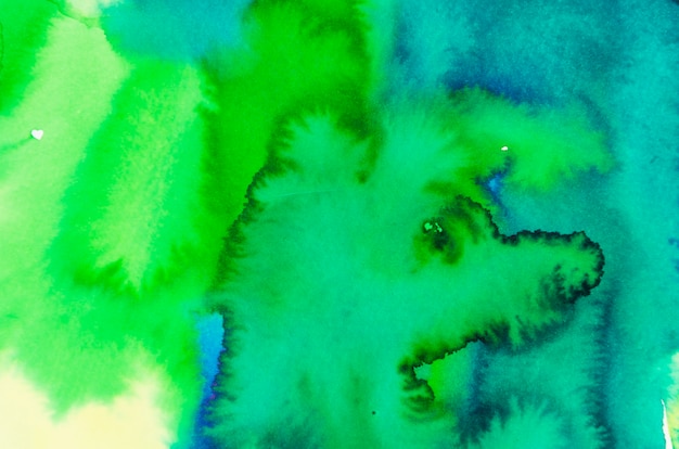 Free Photo green abstract bright acrylic paper texture