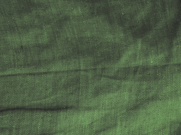 Green fabric cloth texture