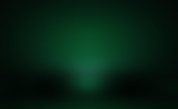 Free photo green gradient abstract background empty room with space for your text and picture