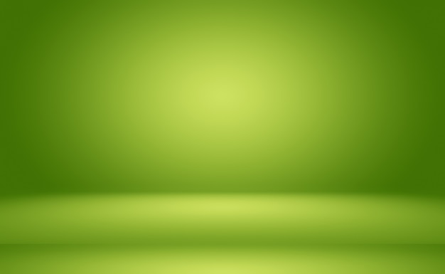 Free photo green gradient abstract background empty room with space for your text and picture.