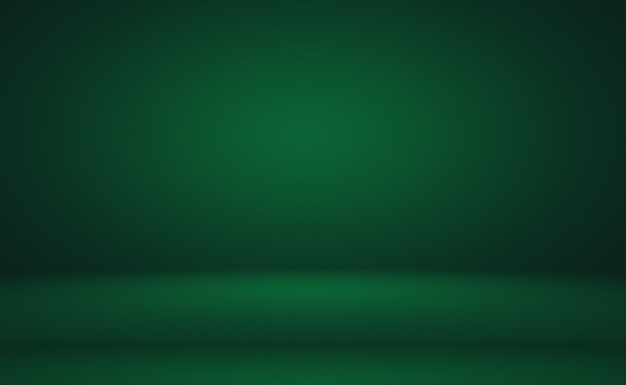 Green gradient abstract background empty room with space for your text and picture.