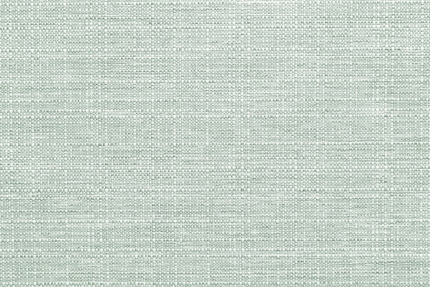 Free photo green linen textile textured background