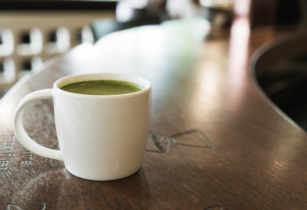 green tea latte