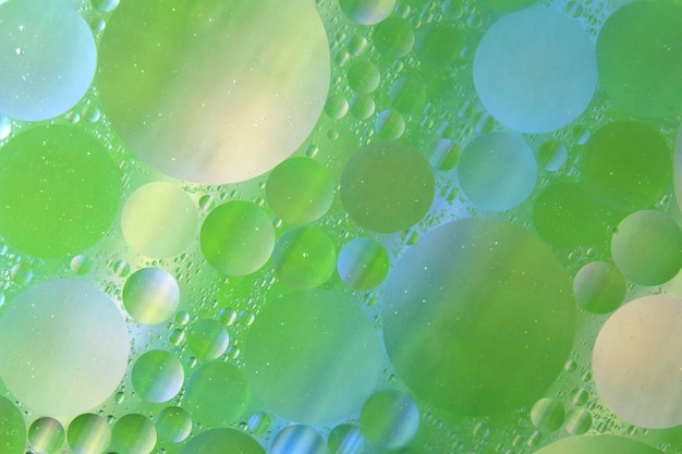 Free Photo green wet abstract background