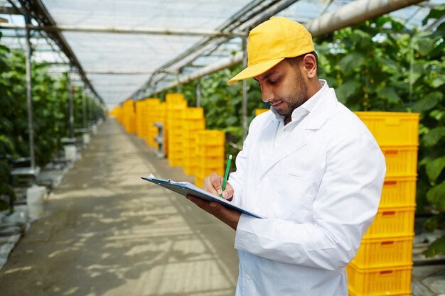 Greenhouse staff