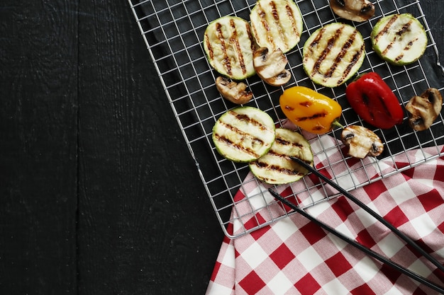 Grilled vegetables