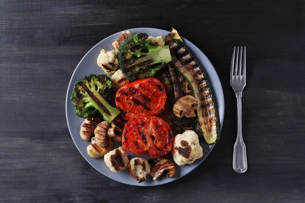 Grilled vegetables