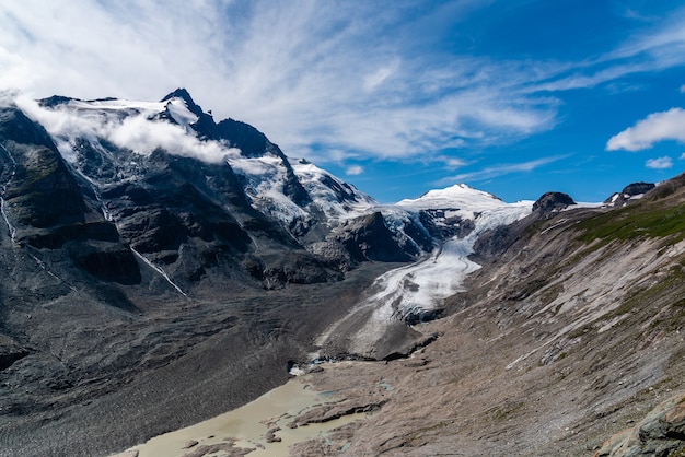 Grossglockner glacier, Alps, Austria