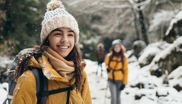 Free Photo group of young teens celebrating world youth day by doing activities together