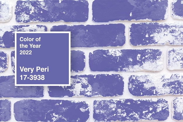 Free Photo grunge background of dark purple brick wall