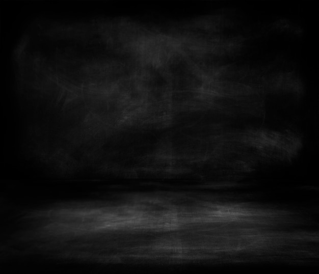 Grunge black chalkboard textured