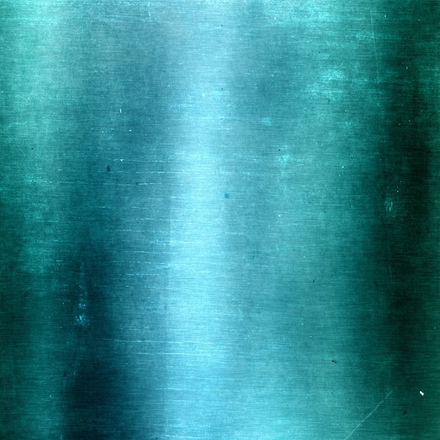 Grunge style blue metallic background