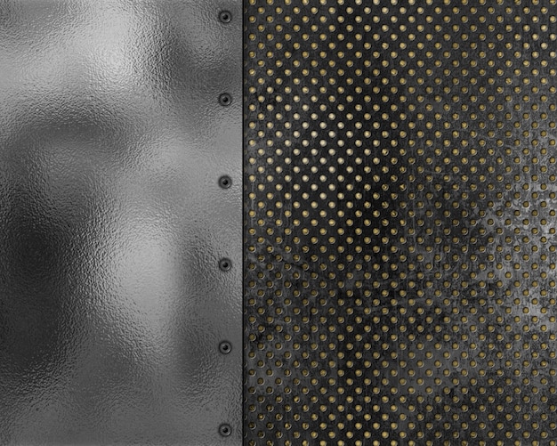 Free photo grunge style metallic texture background