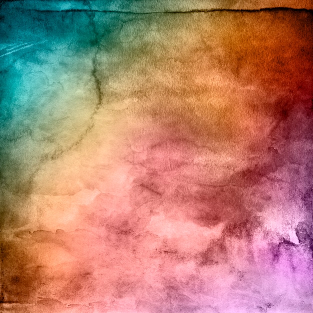 Free Photo grunge style watercolour texture background