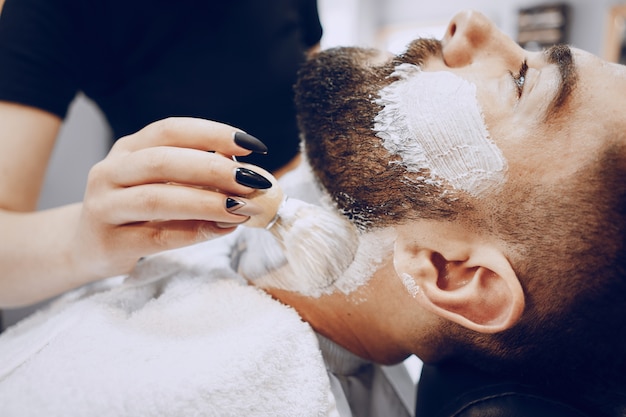 guy in the barbershop