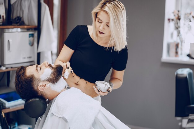 guy in the barbershop