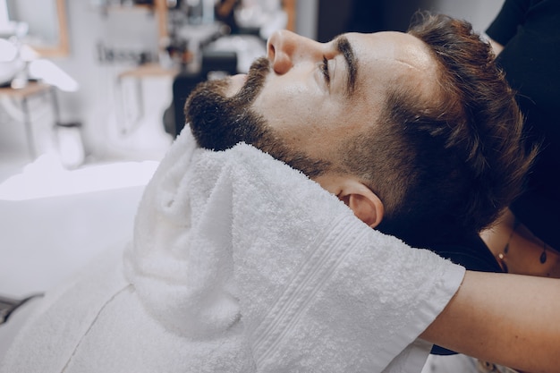 guy in the barbershop