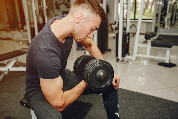 Guy in a gym