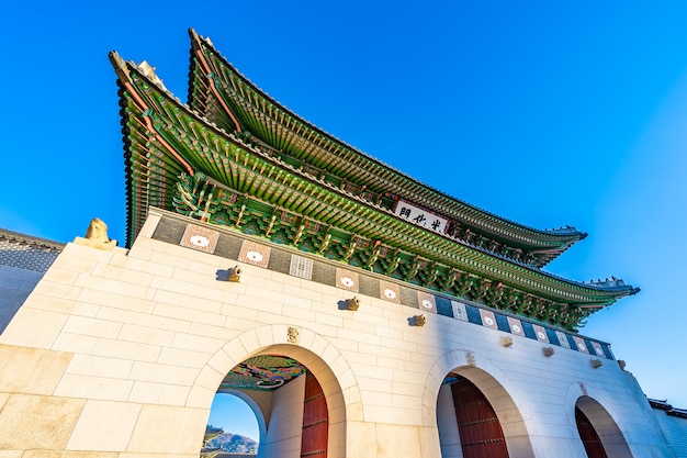 Free photo gyeongbokgung palace