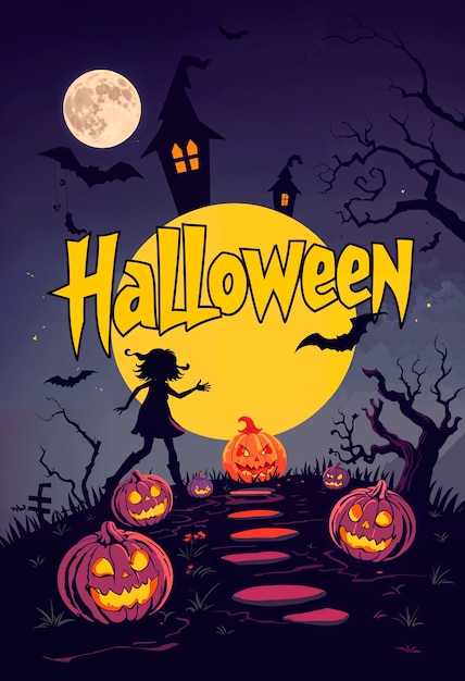 Free photo halloween background illustration