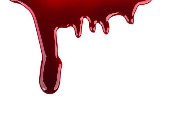 Halloween concept : Blood dripping