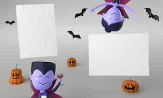 Free photo halloween decorations