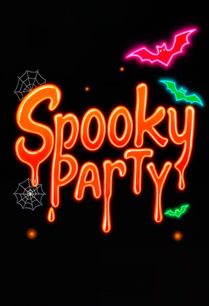 Free photo halloween party illustration poster