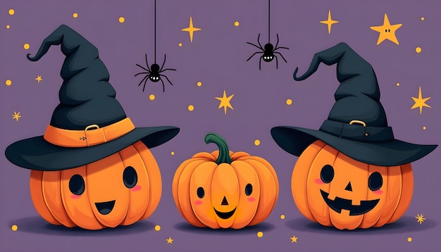 Free Photo halloween pattern design illustration