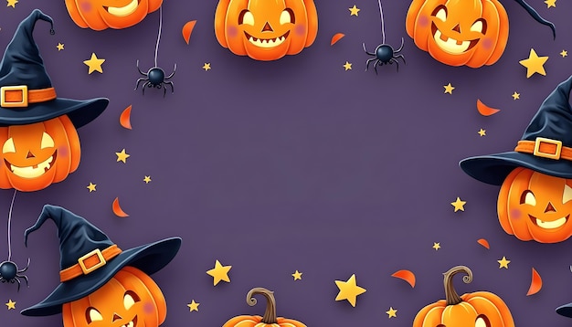 Free photo halloween pattern design illustration