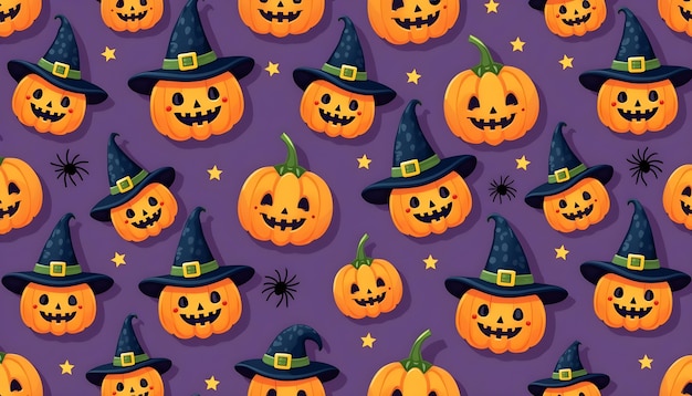 Free Photo halloween pattern design illustration