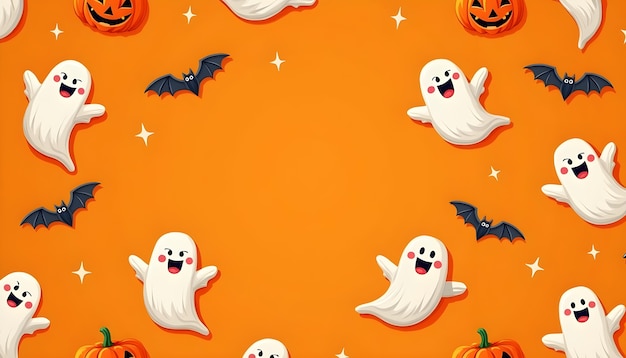 Free photo halloween pattern design illustration