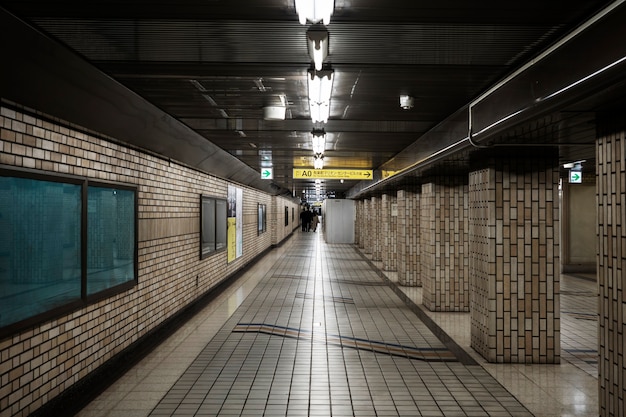 Free photo hallway of a building