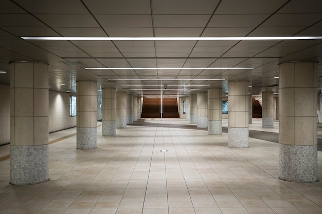 Hallway of a building