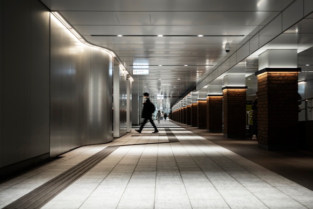 Hallway of a hotel