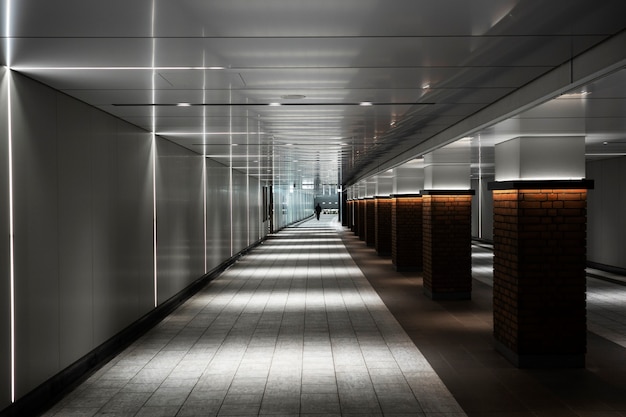 Hallway of a hotel