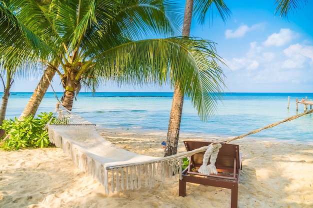 Hammock on the beach