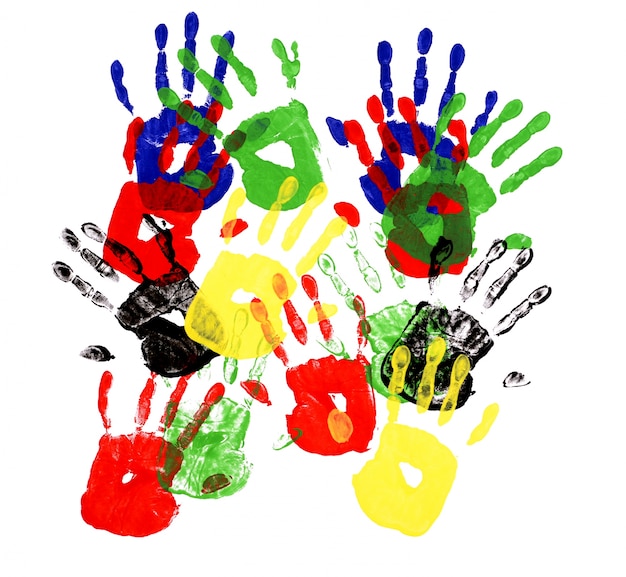 Free photo handprints