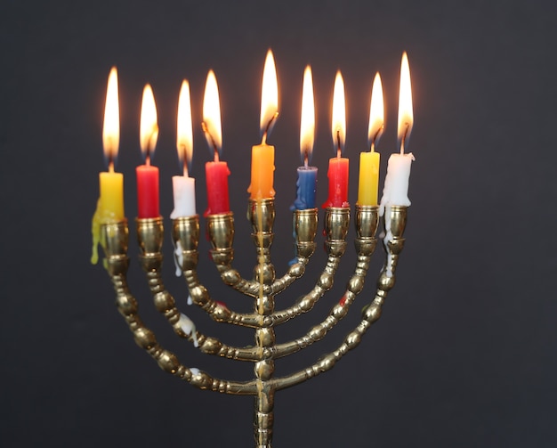 Hanukkah candlestick