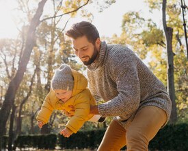 Son and father photos