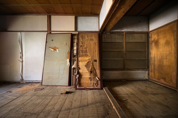 Haunted house interior background