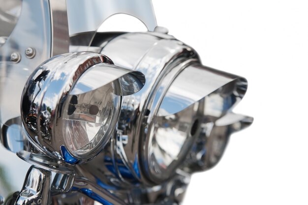 headlight of Motorcycle