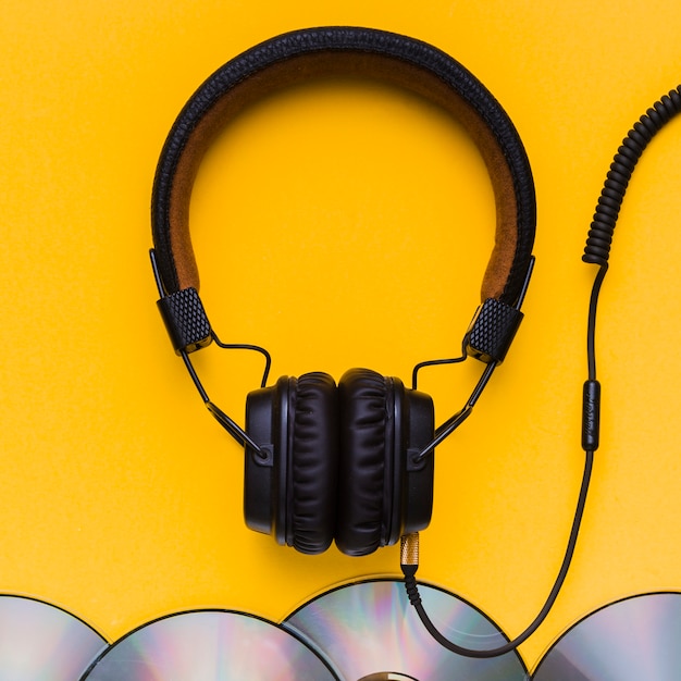 Free photo headphones with music cds