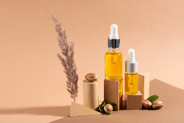 Healthy argan oil assortment