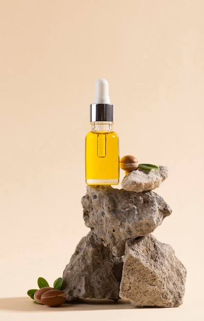 Free Photo healthy argan oil composition