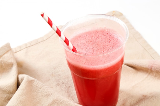 healthy fruit Smoothie with watermelon