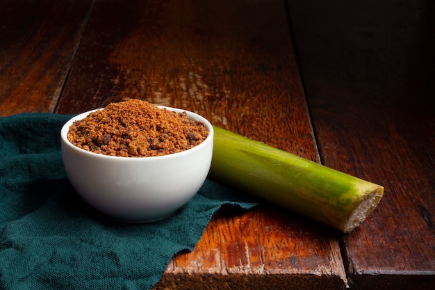 Healthy jaggery still life assortment