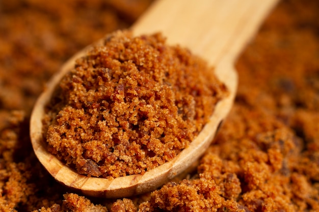 Healthy jaggery still life composition